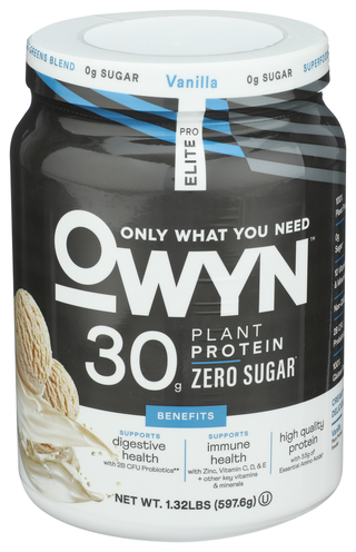 Owyn Protein Elite Vanilla - Centre - Front