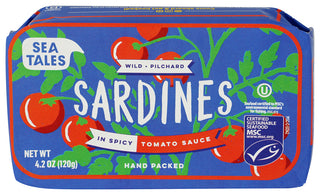 Sea Tales Sardines Spcy Tomato Sc - Centre - Front