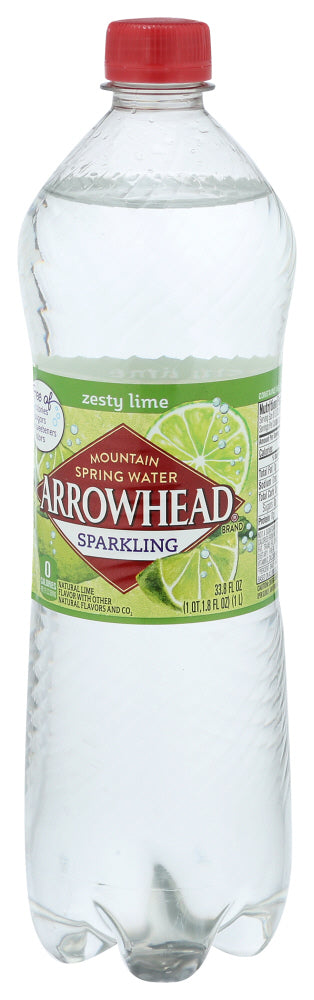 Arrowhead Water Water Sparkling Lime - Right - Front