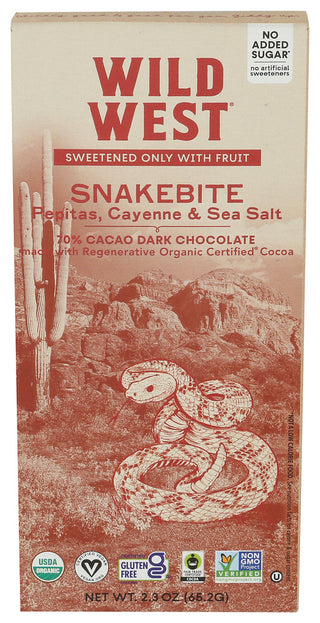 Wild West Choc Bar Snakebite - Centre - Front