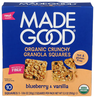 Madegood Squares Gran Blubrry Van - Centre - Front