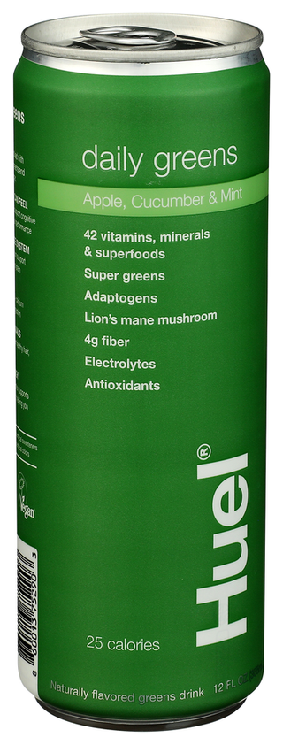 Huel Inc Greens Apple Cucmbr Rtd - Left - Front