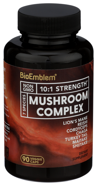 Bioemblem Mushroom 7 Complex - Left - Front