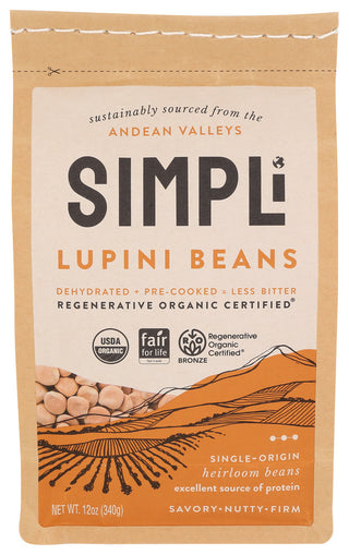Simpli Beans Lupini Rgnrtve Org - Centre - Front