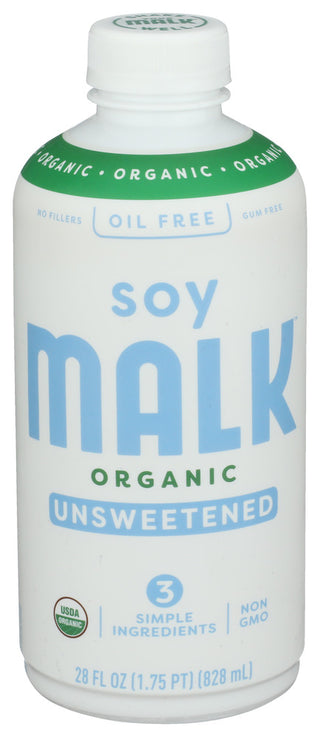 Malk Malk Soy Unsweetened - Centre - Front