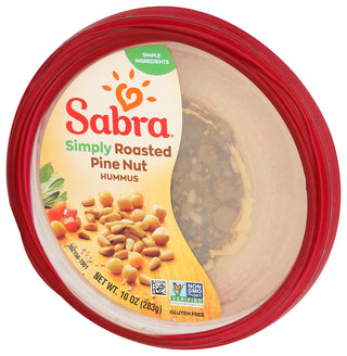 Sabra Hummus Simply Pine Nut - Right - Front