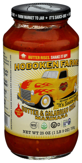 Hoboken Farms Sauce Marinra Bttr Clbrn - Left - Front