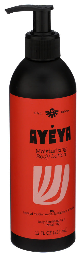 Ayeya Lotion Body Joy - Left - Front