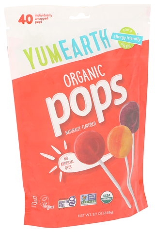 Yumearth Lolli Pop Family Size - Left - Front