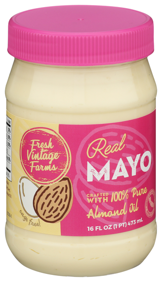 Fresh Vintage Farms Mayo Real - Left - Front