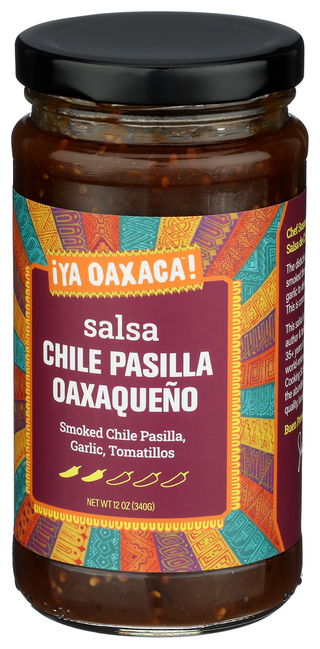 Ya Oaxaca Salsa Pasilla Oaxaqueno - Right - Front