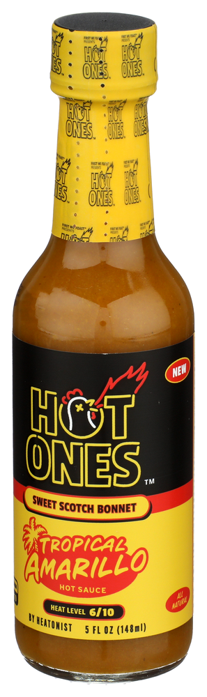 Hot Ones Sauce Hot Trop Amarillo - Right - Front