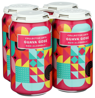 Collective Arts Na Beer Guava Gose 4pk - Left - Front