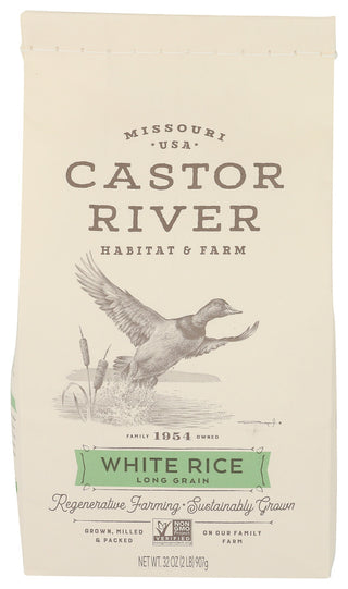Castor River Farms Rice White Long Grain - Centre - Front
