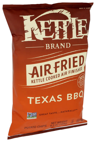 Kettle Foods Chips Potato Tx Bbq Arfr - Left - Front