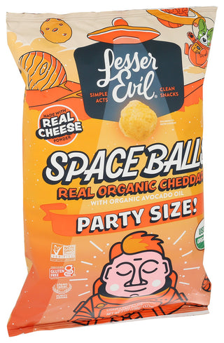 Lesser Evil Puffs Chdr Spcbl Org - Left - Front