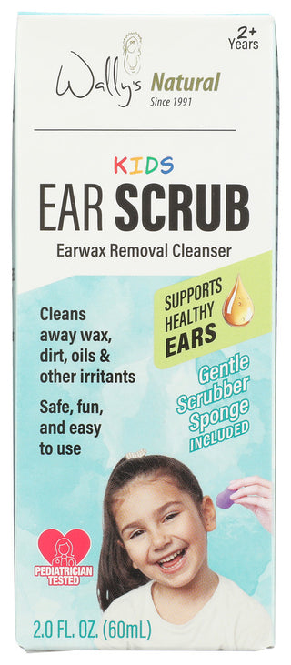 Wallys Naturals Scrub Ear Kids - No Plunge - Front
