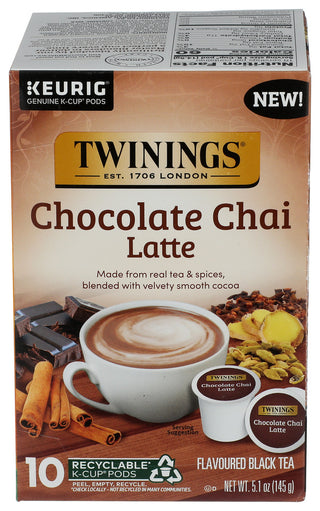 Twining Tea Latte Choc Chai Kcup - Centre - Front