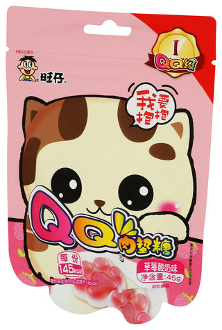 Want-want Gummies Yogurt Strw Kypw - Right - Front
