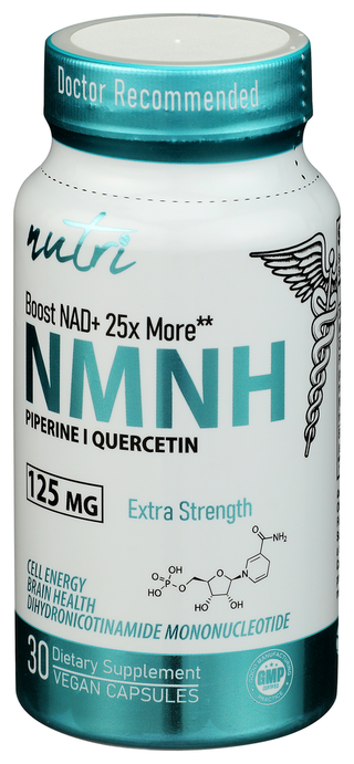 Nutri Nmnh 125 Mg Xtr Strength - Right - Front