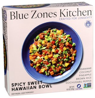 Blue Zones Kitchen Bowl Spicy Swt Hawaiian - Left - Front