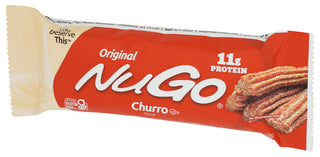 Nugo Protein Bars And Snacks Bar Protein Churro - Right - Front
