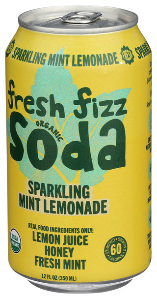 Fresh Fizz Soda Org Spk Mnt Lmonade - Right - Front