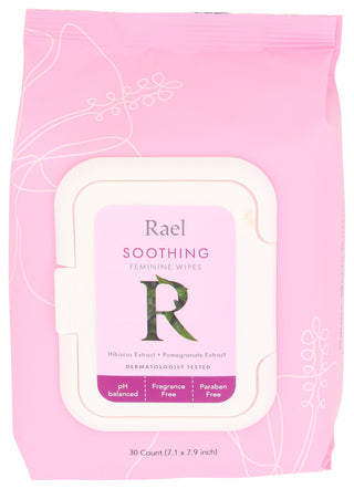 Rael Wipes Feminine Soothing - Centre - Front