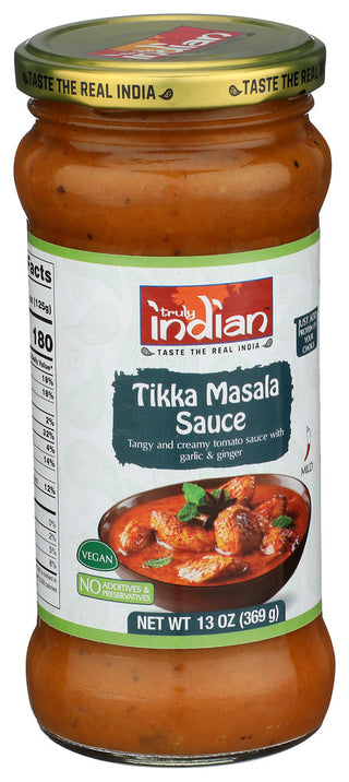 Truly Indian Sauce Tikka Masala - Left - Front