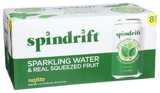 Spindrift Water Sprkl Nojito 8pk - Left - Front
