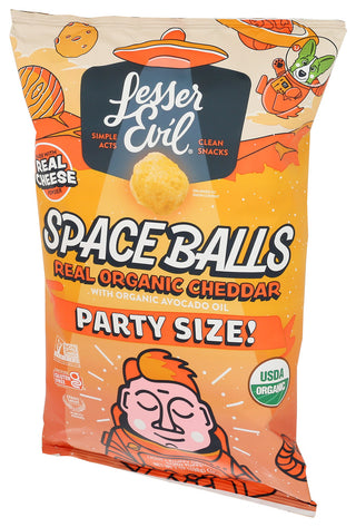 Lesser Evil Puffs Chdr Spcbl Org - Right - Front