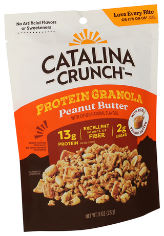 Catalina Crunch Granola Prtn Peanut Butr - Left - Front