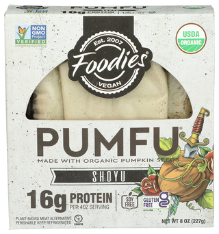 Foodies Tofu Pumfu Shoyu - Centre - Front