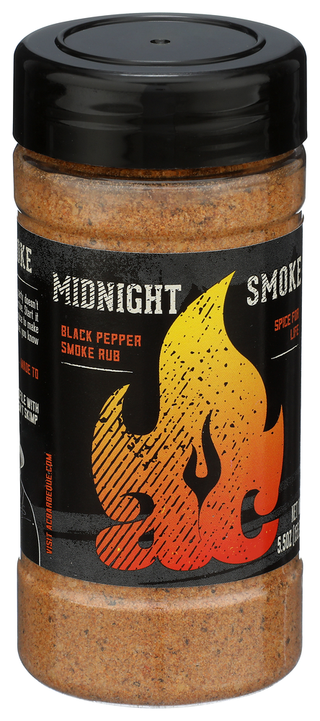 Ac Barbecue Seasoning Midnight Smoke - Left - Front