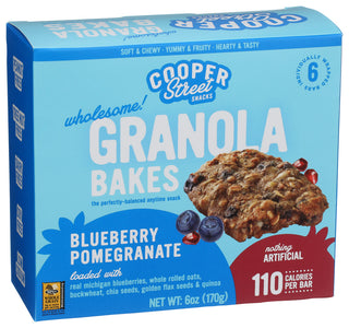 Cooper Street Granola Bake Blbry Pmgrnt - Left - Front