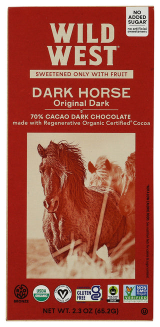 Wild West Chocolate Dark Horse - No Plunge - Front