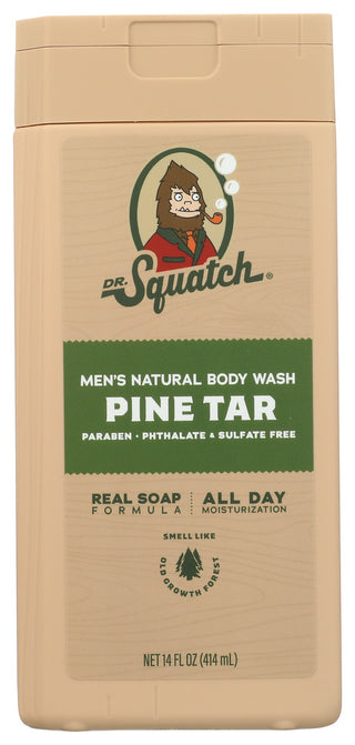 Dr Squatch Wash Body Pine Tar - No Plunge - Front