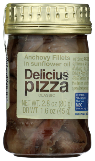 Delicius Anchovy Flt Sfwr Oil - No Plunge - Front