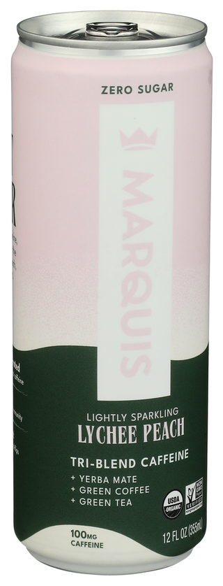 Marquis Drink Lychee Peach - Left - Front