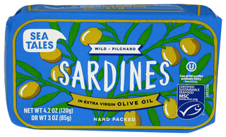 Sea Tales Sardines Evoo - Centre - Front
