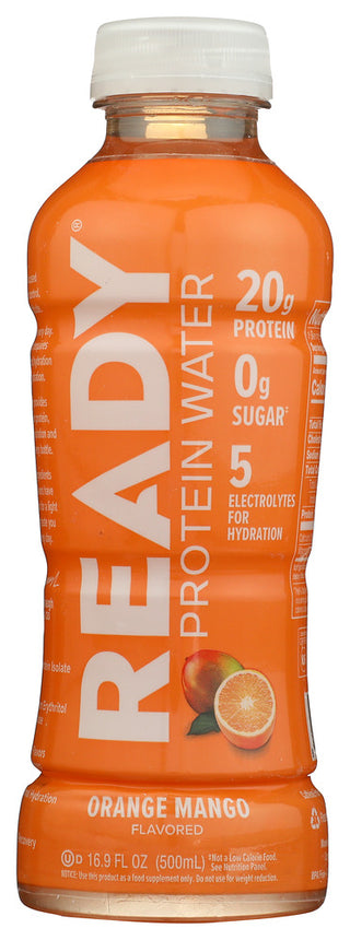 Ready Protein Water Rtd Orange - No Plunge - Front