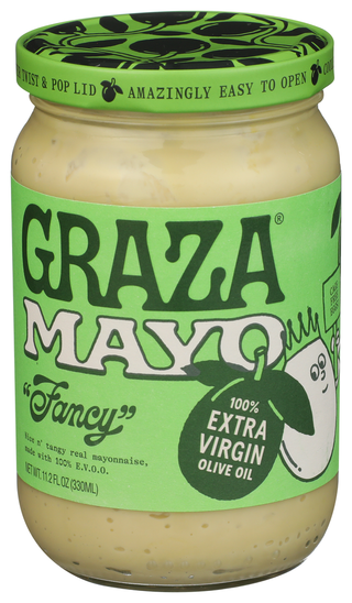 Graza Mayo Fancy Jar - Right - Front