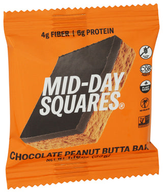 Mid Day Squares Bar Peanut Butta - Left - Front