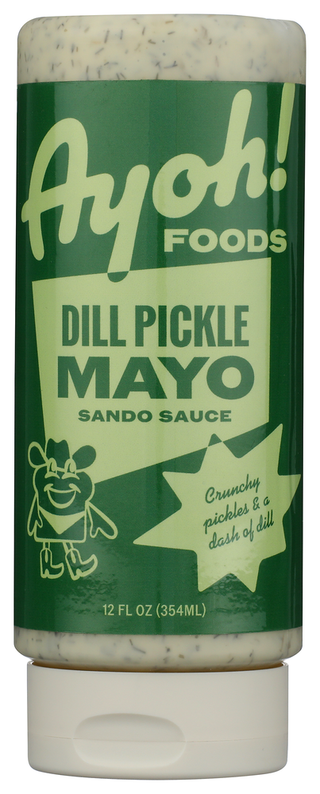 Ayoh Foods Sauce Sando Dill Pickle - No Plunge - Front