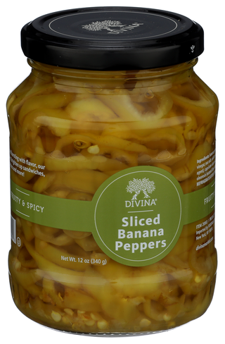 Divina Peppers Banana Slced - Left - Front