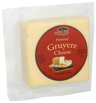 Red Apple Cheese Natural Gruyere - Left - Front