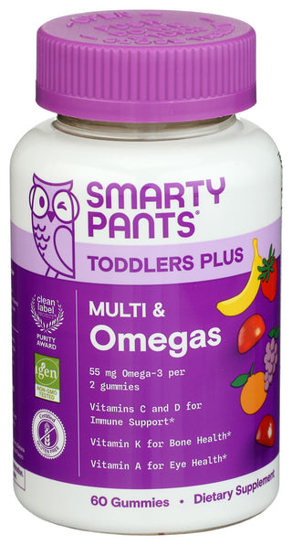 Smartypants Toddler Multi Omega - Centre - Front