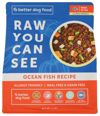 A Better Treat Dog Food Allergy Fish - No Plunge - Front