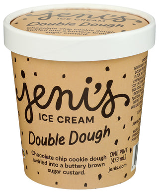 Jenis Splendid Ice Creams Icecream Double Dgh Pint - Right - Front