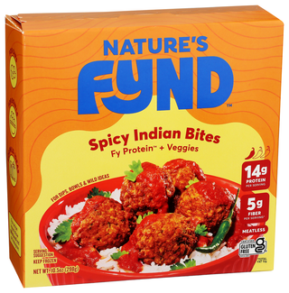 Natures Fynd Bites Spicy Indian - Left - Front